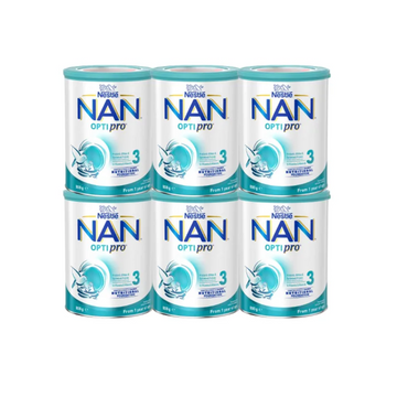 [Bundle of 6] Nestle NAN OPTIPRO Stage 3, 800g