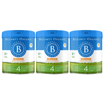 [NEW PACKAGING | Bundle of 3] Bellamy's Junior Milk Drink Formula Step 4, 800g