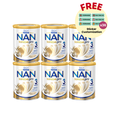 [FREE CUSTOMIZABLE NAME STICKER] Bundle of 6 Milk Powder