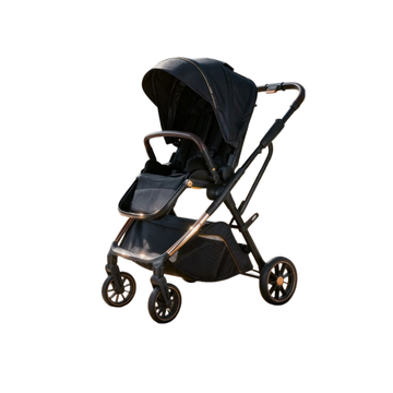 Hibobi Strato 2 High Landscape Reversible Baby Stroller, Black