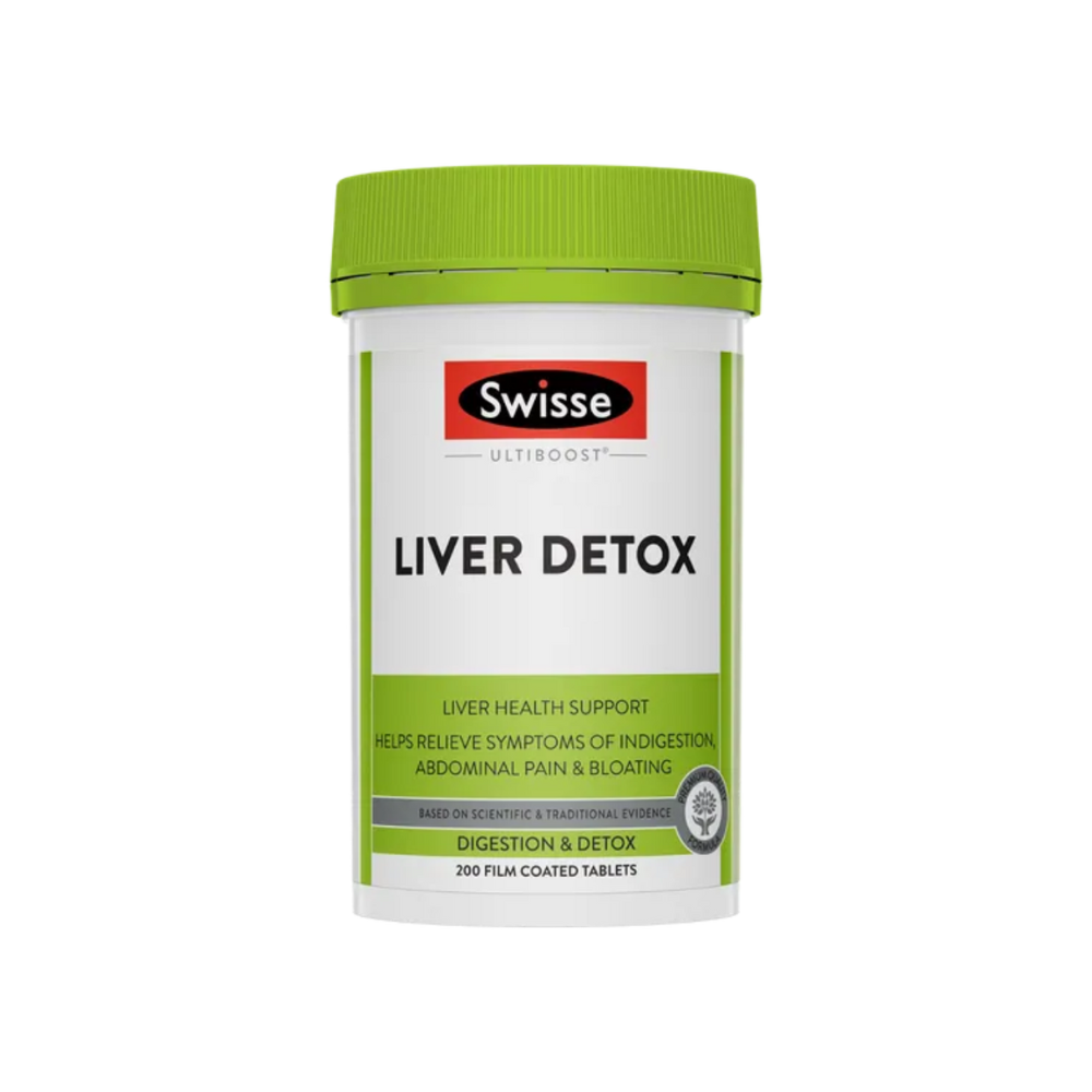 Swisse Ultiboost Liver Detox,  60 Tablets | 120 Tablets | 200 Tablets