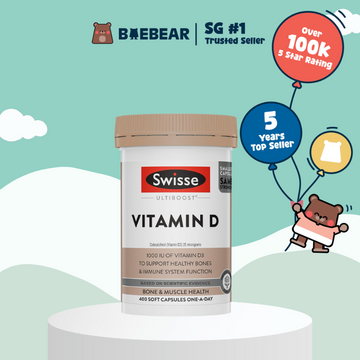 Swisse Ultiboost Vitamin D, 60 Capsules | 250 Capsules | 400 Capsules