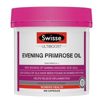 Swisse Uitiboost Evening Primrose Oil, 200 Caps
