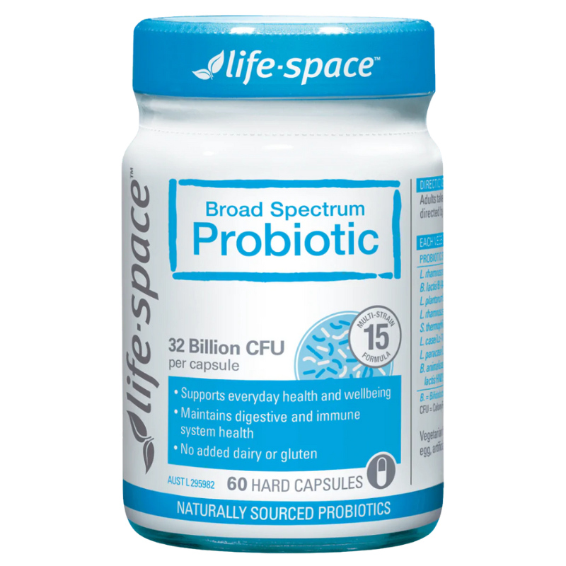 [Authentic I SG] Life Space Broad Spectrum / Stress Relief / Bowel Biotic / Triple Strength / 60+ Years / Cholesterol Support / Women / Shape B420 / Women's Microflora /