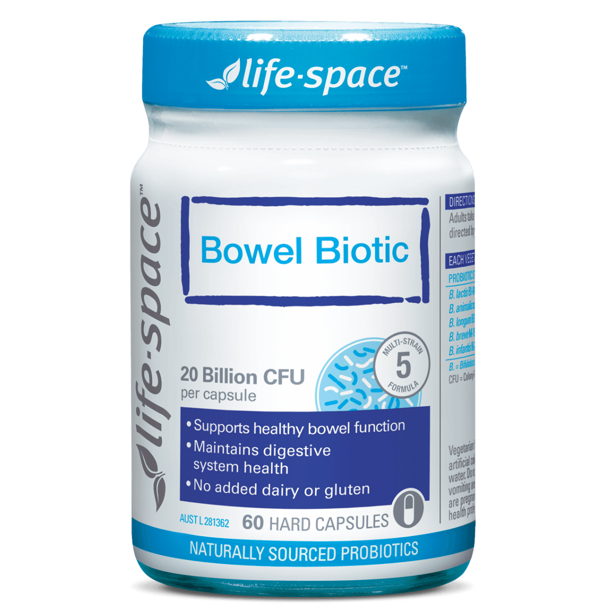 [Authentic I SG] Life Space Broad Spectrum / Stress Relief / Bowel Biotic / Triple Strength / 60+ Years / Cholesterol Support / Women / Shape B420 / Women's Microflora /