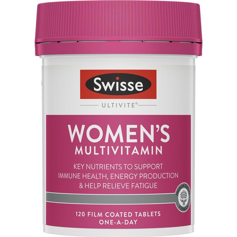 Swisse women's ultivite multi-vitamin 60 | 120 Tabs