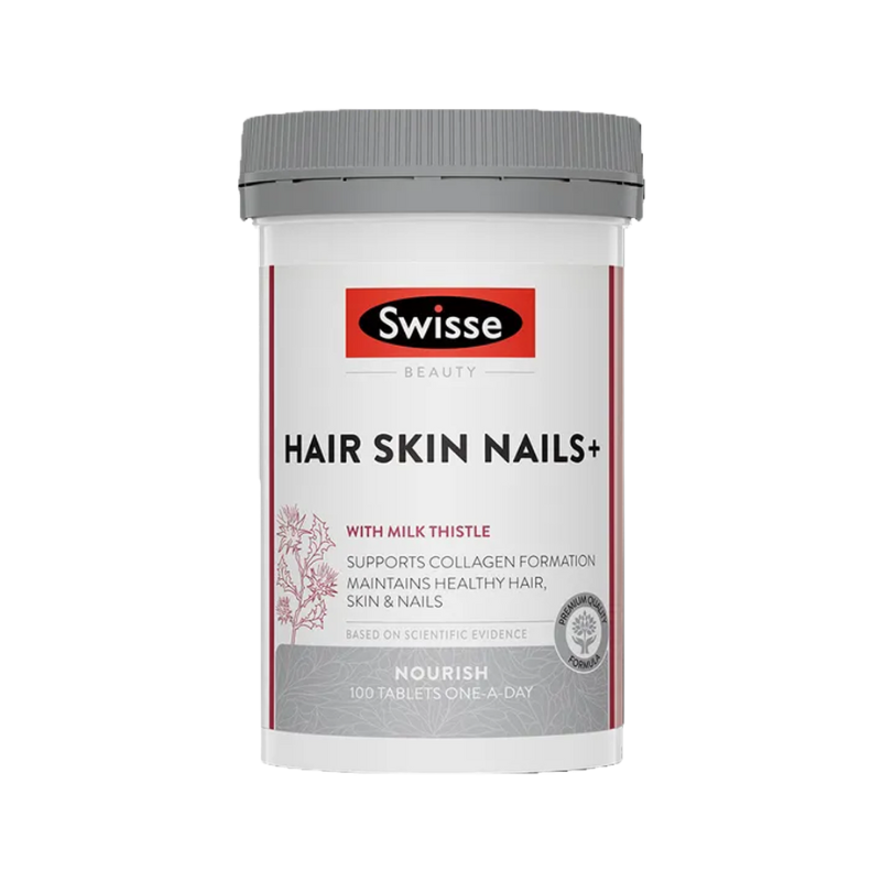 Swisse Hair Skin Nails+, 100 Tabs