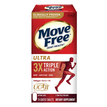 Schiff Move Free Ultra Triple Action Joint Supplement, 75 Tablets