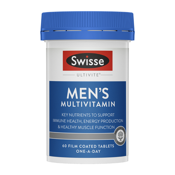 Swisse Men Ultivite Multi-Vitamin, 60Tabs