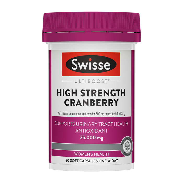 Swisse Ultiboost High Strength Cranberry 25,000mg, 30 Caps