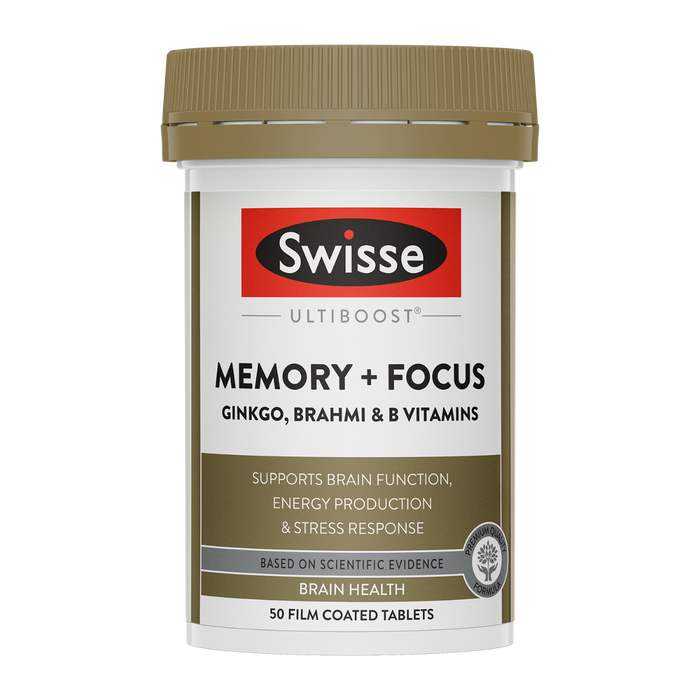 Swisse Memory + Focus 50 Tablets (SG)