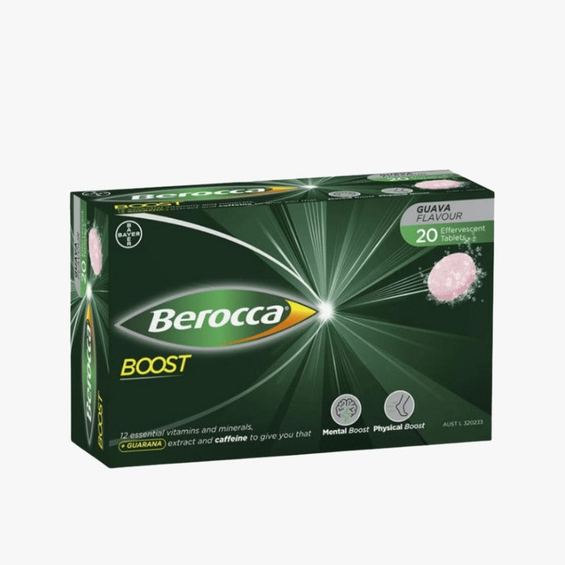 [Authorized Store] Berocca Boost Guava 20 Tablets