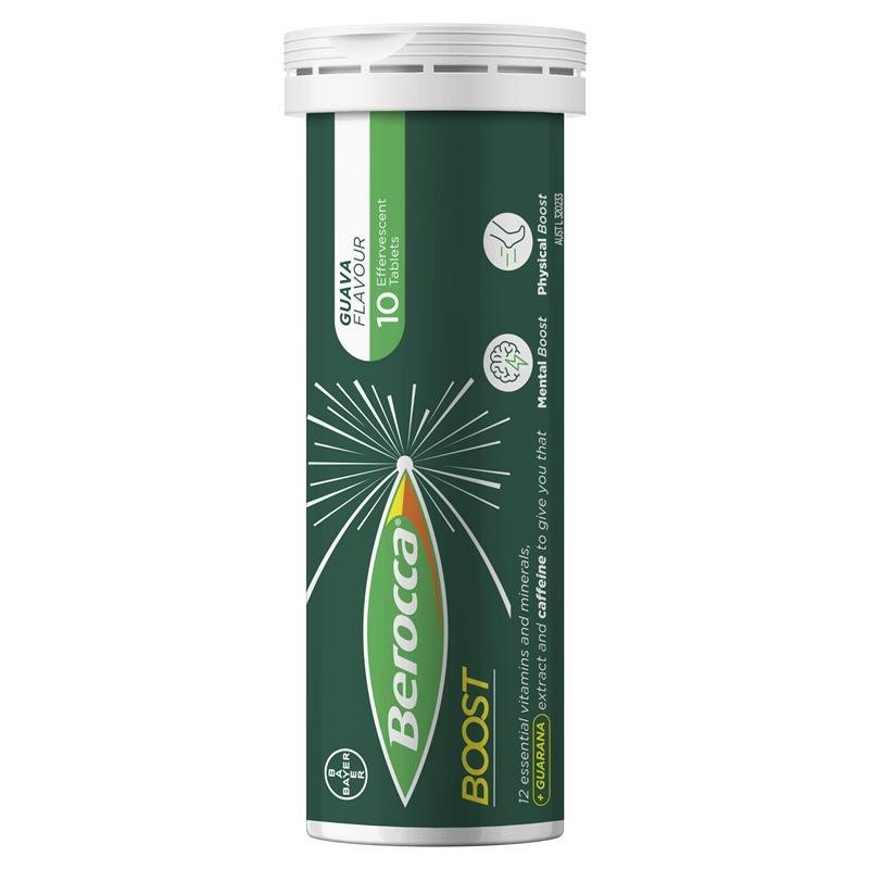 [Authorized Store] Berocca Boost Guava 20 Tablets