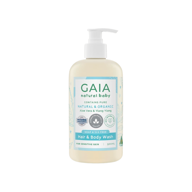 [Organic] GAIA Baby Hair & Body Wash 500mL