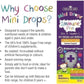 Natures Aid Mini Drops Immune Plus 50ml | Vegan | Zinc | Vitamin C | Folic Acid | Boost Immunity