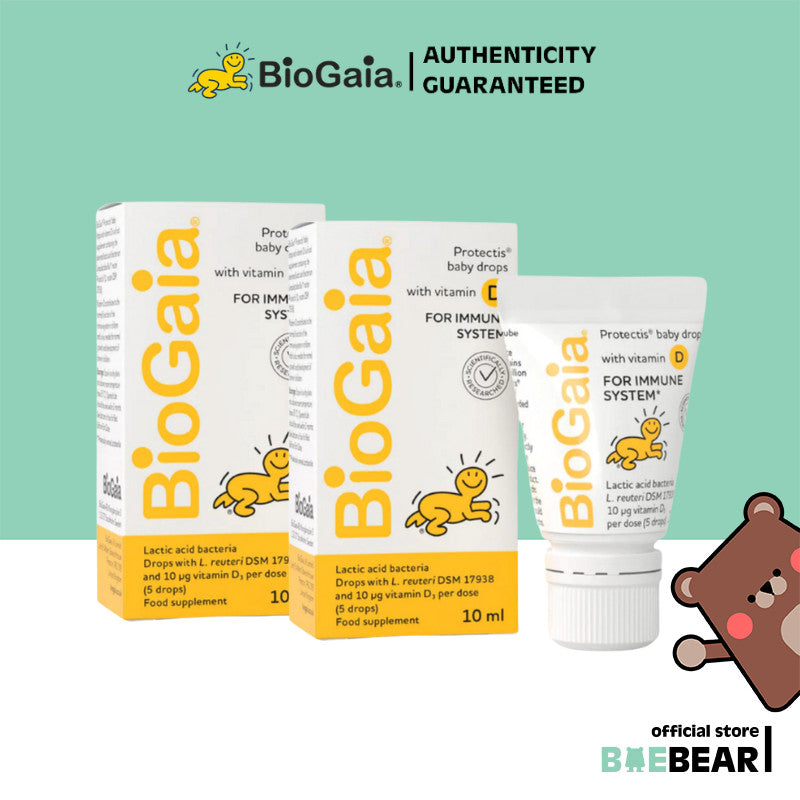 [UK] Biogaia Protectis Baby Probiotic Drops 10ml / 5ml | Infant Colic Digestion Gut Immune (SG）