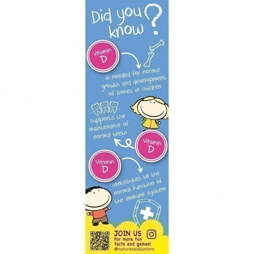 Natures Aid Mini Drops 400IU Vitamin D 50mL | Vegan | Sugar Free | Newborn to 5Y Kid Bone Teeth