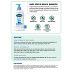 [Bundle of 3] Cetaphil Baby Gentle Wash and Shampoo with Shea Butter, 400ml