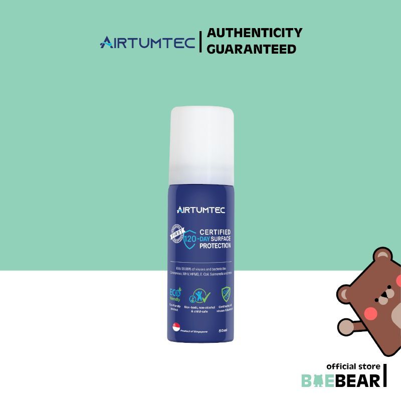 AirTumtec Long Lasting Self-Disinfecting Spray, 50ml | 500ml