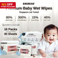 🎁 BAEBEAR Premium Baby Wet Wipes 80 Sheets | Gentle for Baby Skin | Extra Thick & Big 65gsm (100% off)