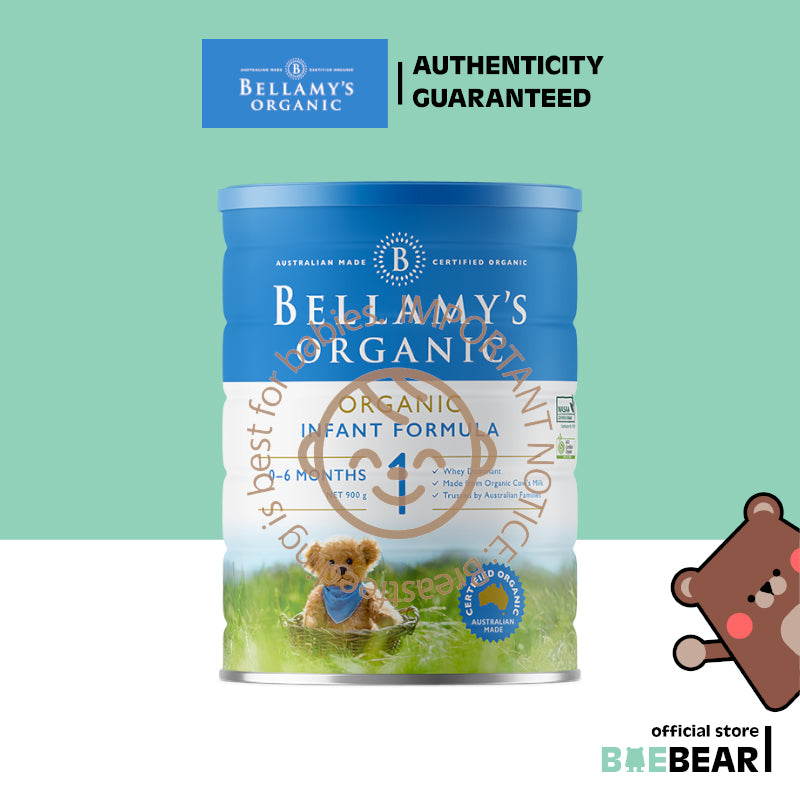 Bellamy's Organic Infant Milk Formula Step 1, 900g