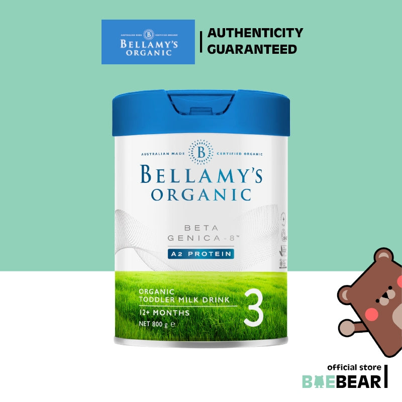 Bellamy's Organic Beta Genica-8™ Step 1/ Step 2, 800g