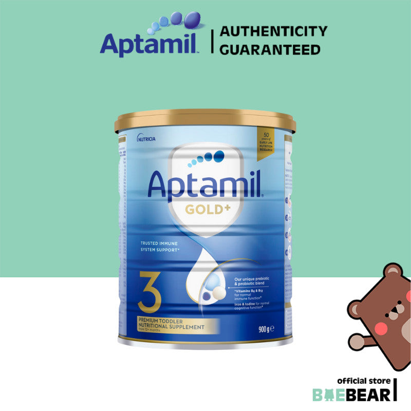 [Bundle of 3] Aptamil® Gold+ Premium Toddler Nutritional Supplement Stage 3, 900g