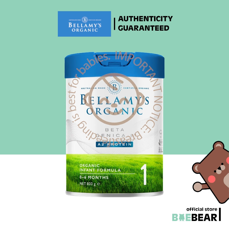 Bellamy's Organic Beta Genica-8™ Step 1/ Step 2, 800g