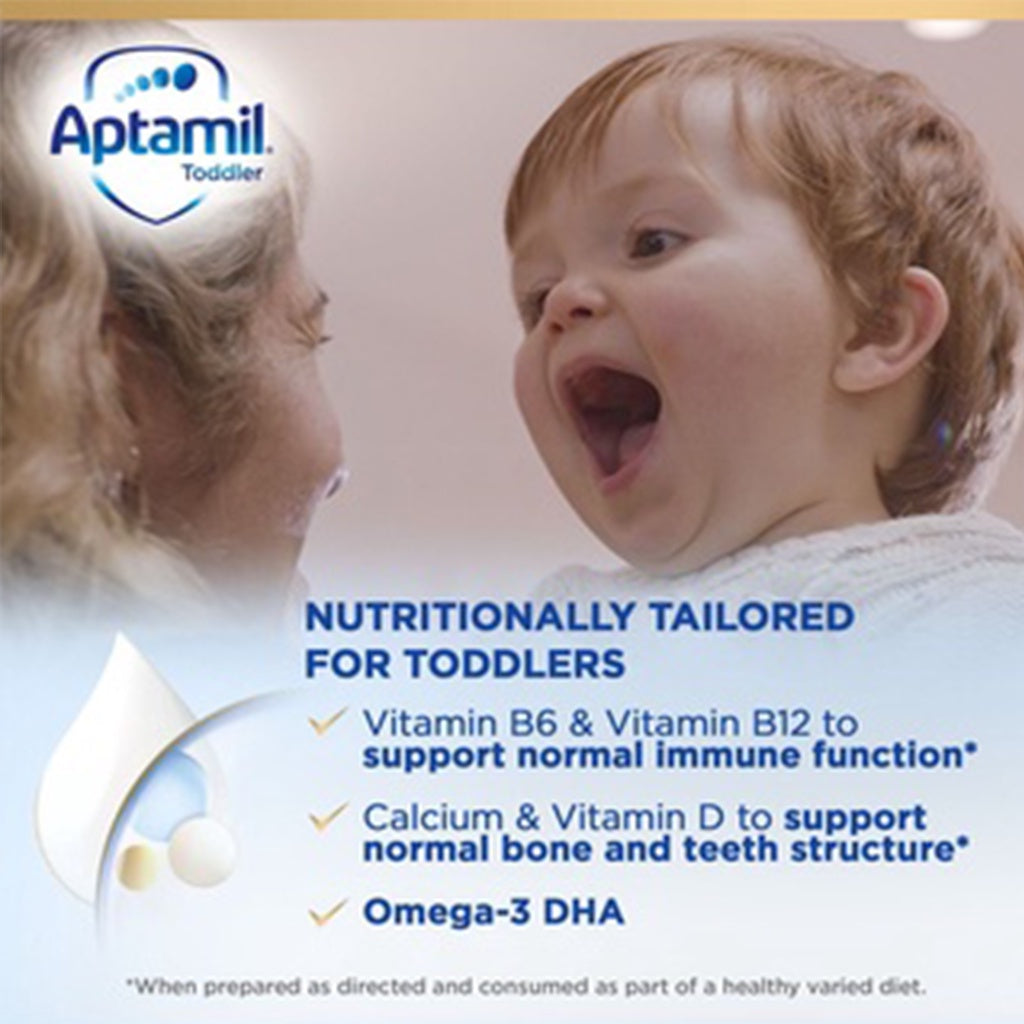 [Bundle of 3] Aptamil® Gold+ Premium Toddler Nutritional Supplement Stage 3, 900g