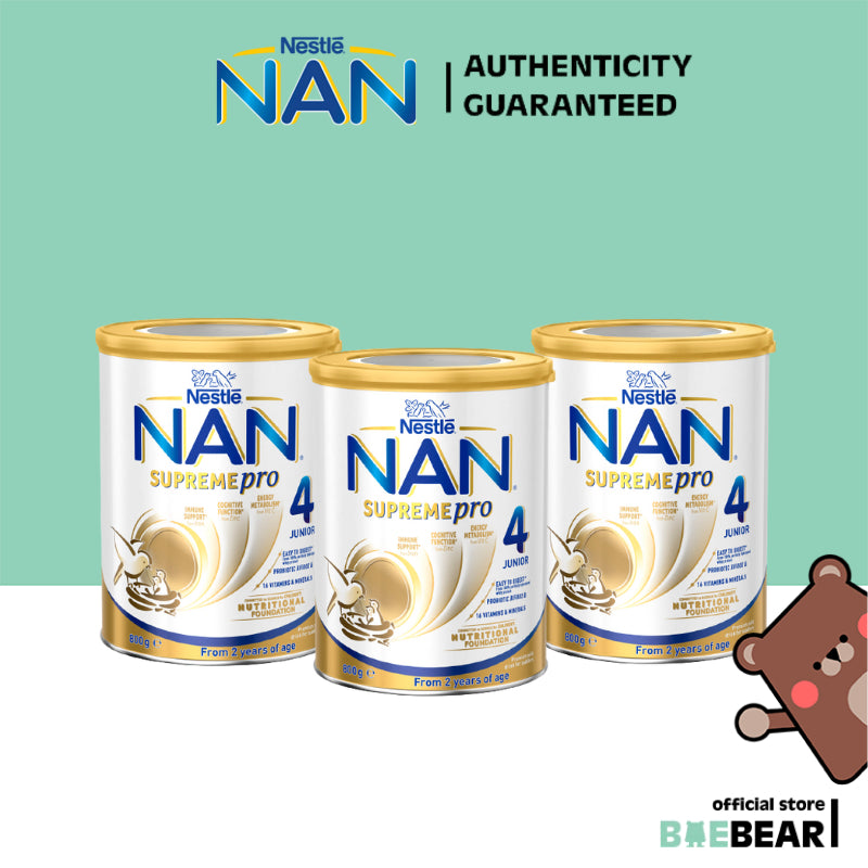 [Bundle of 3] Nestle NAN Supreme Pro Stage 4, 800g