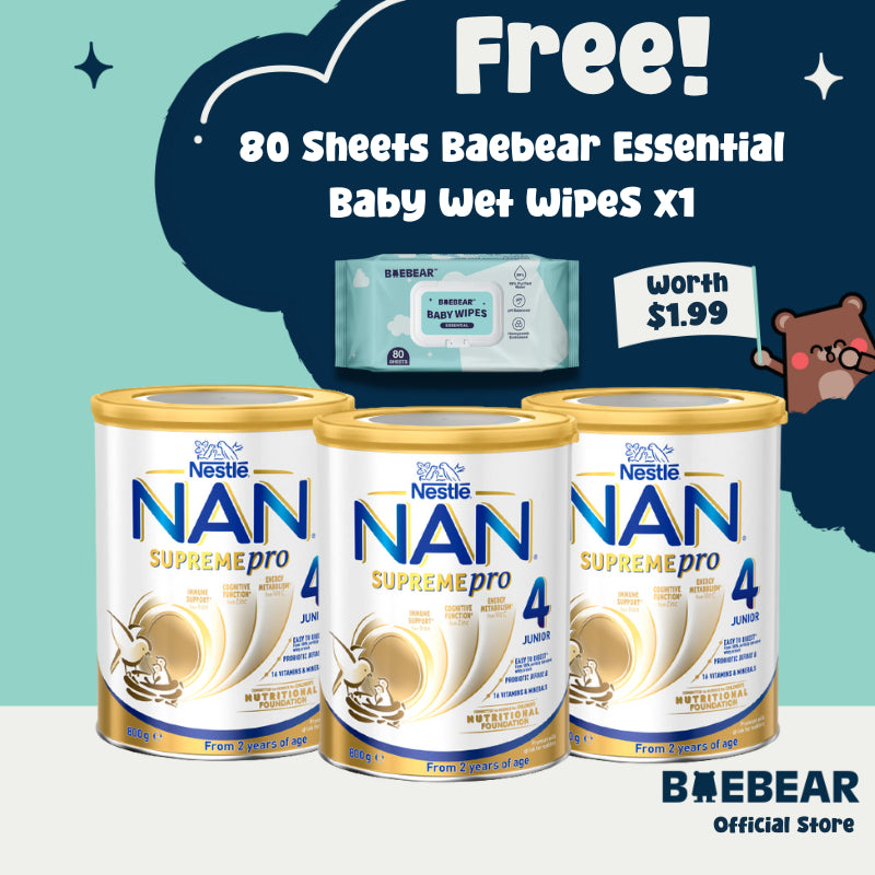 [Bundle of 3] Nestle NAN Supreme Pro Stage 4, 800g
