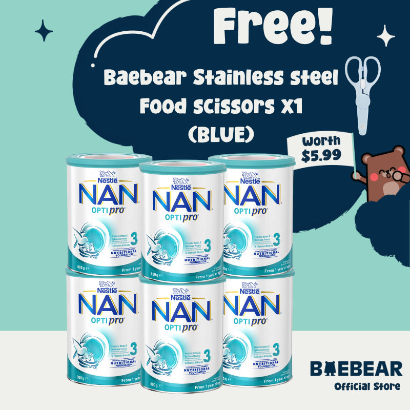 [Bundle of 6] Nestle NAN OPTIPRO Stage 3, 800g