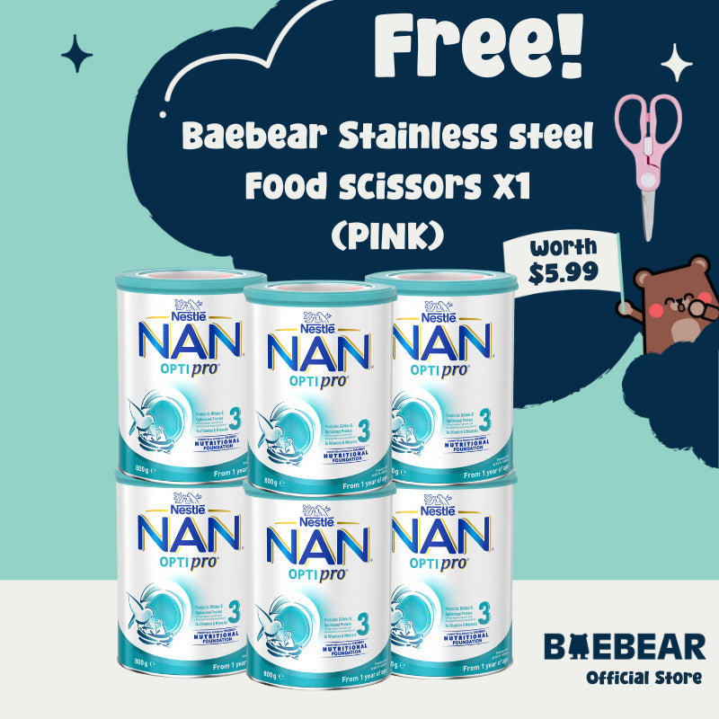 [Bundle of 6] Nestle NAN OPTIPRO Stage 3, 800g