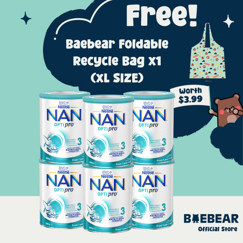[Bundle of 6] Nestle NAN OPTIPRO Stage 3, 800g