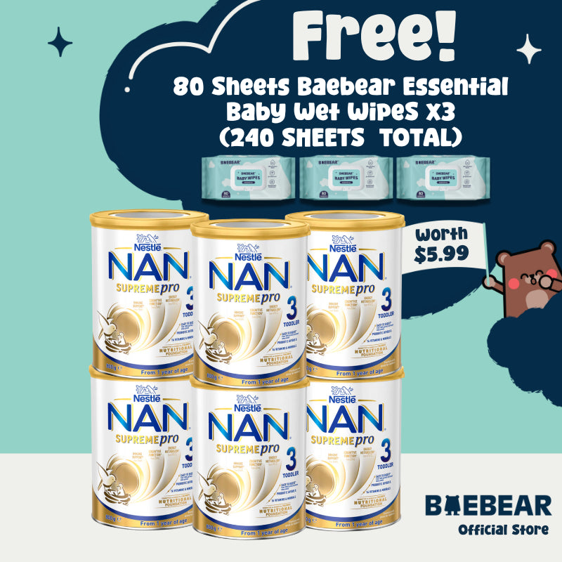 [Bundle of 6] Nestle NAN Supreme Pro Stage 3, 800g