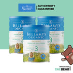 [Bundle of 3] Bellamy's Organic Toddler Milk Drink Step 3, 900g