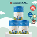 [Bundle of 3] Bellamy's Junior Milk Drink Formula Step 4, 900g