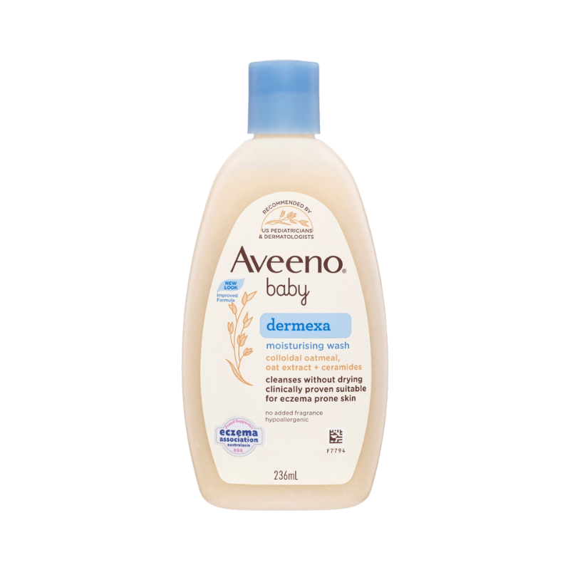 Aveeno Baby Dermexa Moist Wash 236mL