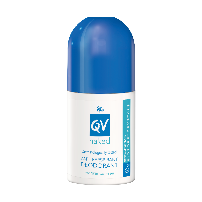 QV Naked Deodorant Anti-Perspirant Roll On 80g
