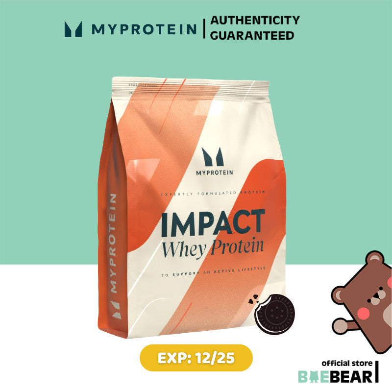 Myprotein Impact Whey Protein Powder 2.5kg (9 Flavours, Cookies Cream, Mocha)