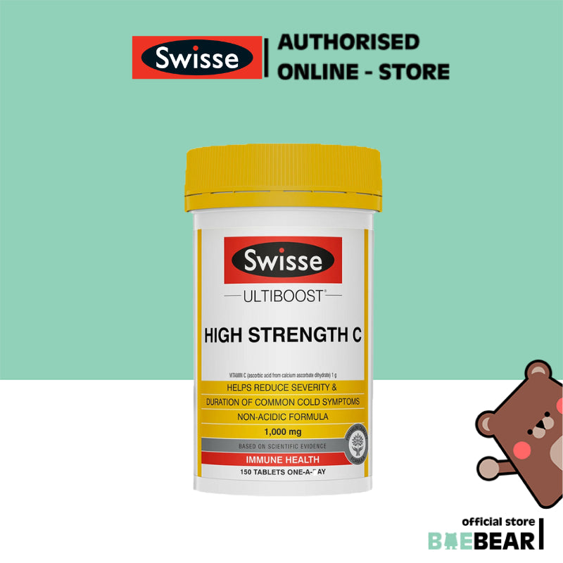 Swisse High Strength Vitamin C Effervescent, 60s