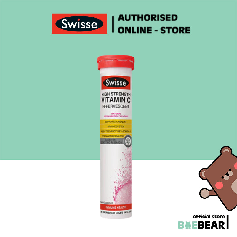 Swisse High Strength Vitamin C Effervescent, 60s