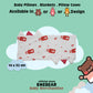 Baebear Baby Soft Pillows, Soft Blankets, Soft Bamboo Pillows, Minky Pillows | Pillowcases for Babies