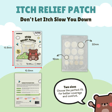 BAEBEAR Itch Relief Patch 40 patches | 120 patches