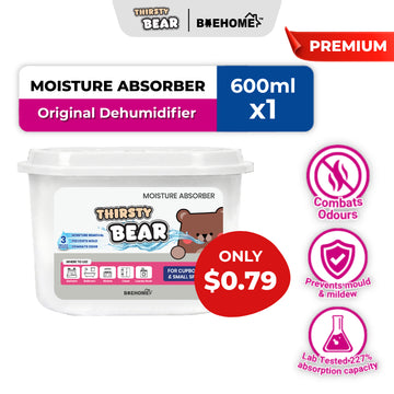[NEW] Original Thirsty Bear Dehumidifier Moisture Absorber, 600ml
