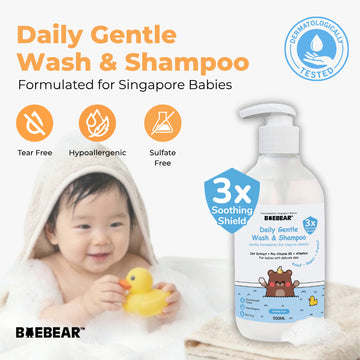 Baebear Gentle Baby Wash & Shampoo 500ML