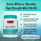 [Bundle of 2] Swisse Odourless High Strength Wild Fish Oil 1500mg 400 Caps