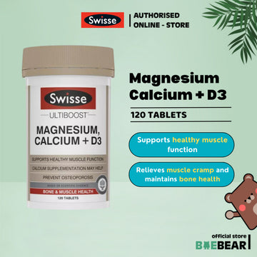 [Bundle] Swisse Ultiboost Vitamin K2 60 Capsules | Calcium + Vitamin D Mini 120 Tablets