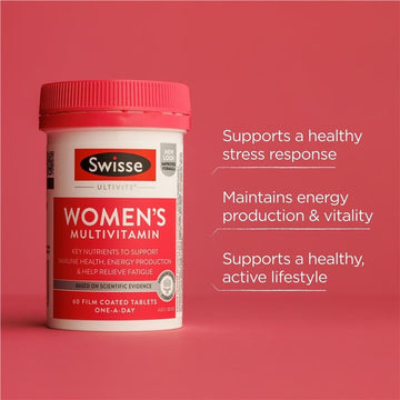 [Bundle] Swisse Women's Glow Duo | Swisse Hair Nutrition | Swisse Women's Multivitamin 60s