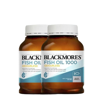 [Bundle of 2] Blackmores Odourless Fish Oil 400 Capsules